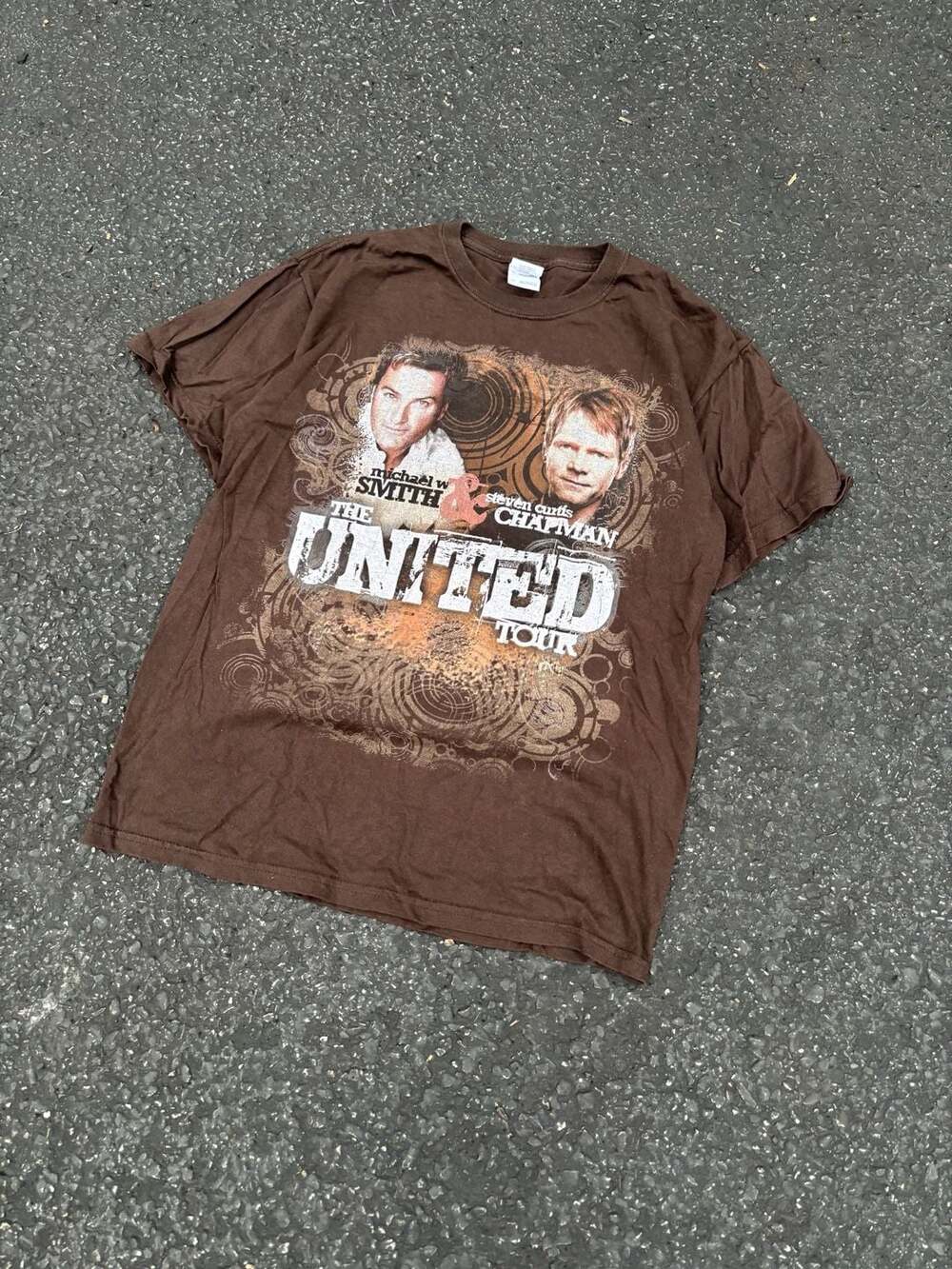 Gildan Michael W. Smith & Steven Curtis Chapman The United Tour Tee  M